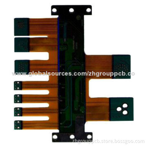 Rigid-flex Consumer Electronic PCB Board with Immersion Pin Surface Finish and 0.6mm Hole Size